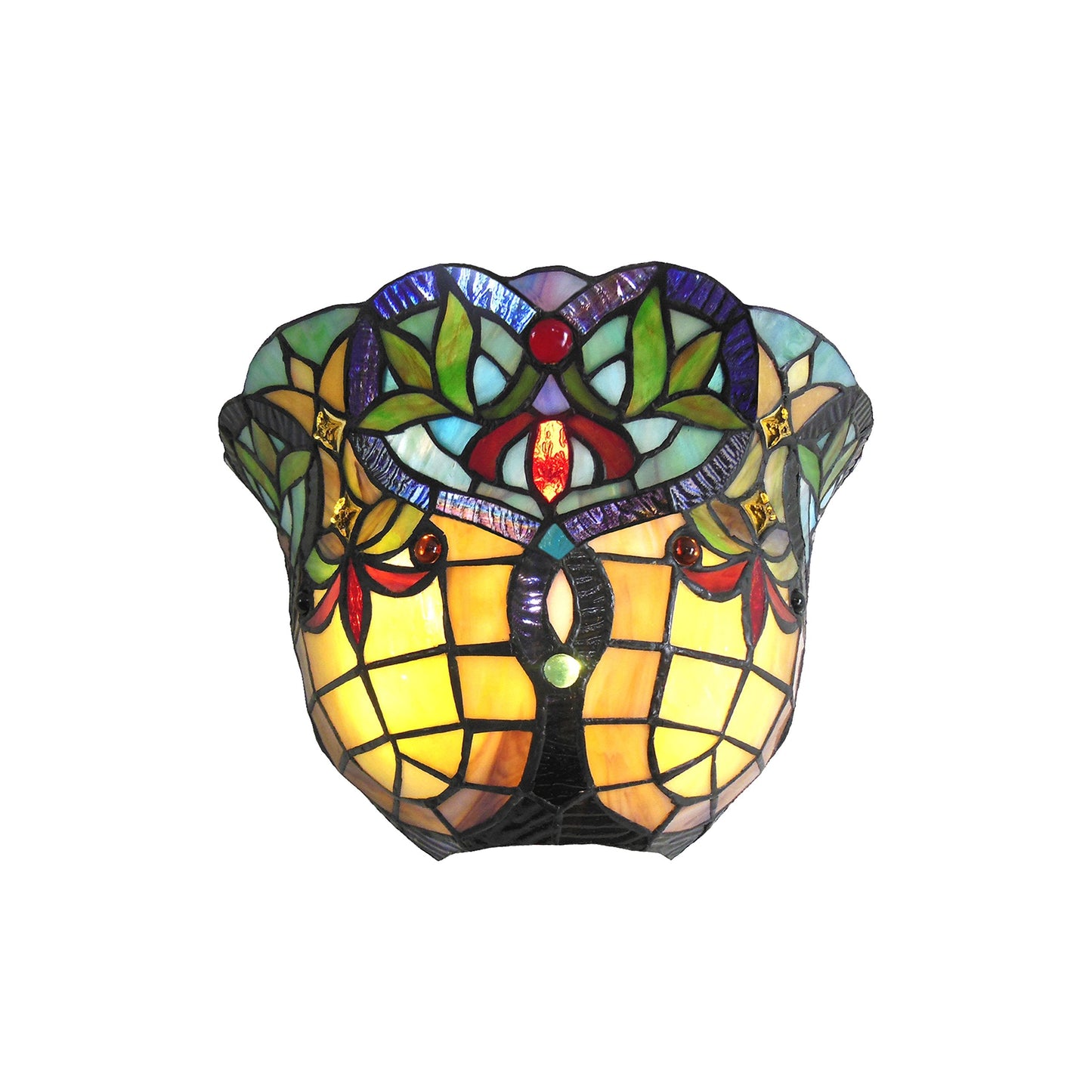 Chloe Lighting Wall Sconce CH33389VR12-WS1 Glass Multicolor One Size